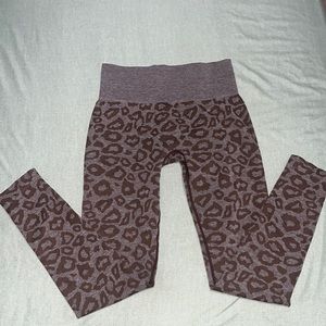 Leopard Print Activewear Leggings